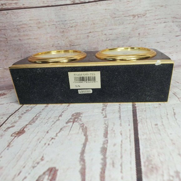 Howard Miller Dark Brown Barometer And Clock Model # 645-225 Serial # 198886 - Picture 10 of 10